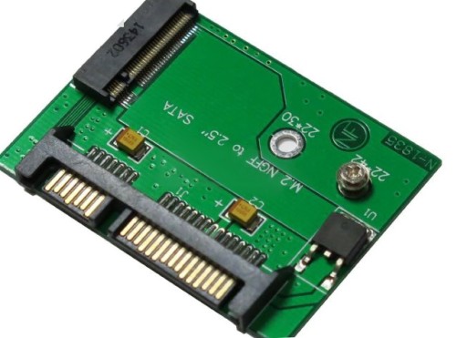 ADAPTÉR Half Slim M.2 NGFF B+M na SATA III SSD