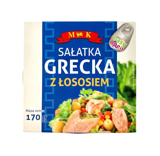 Grécky šalát s LOSOSOM 170g