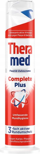 Theramed Complete Plus zubná pasta s fluoridovou trojitou ochranou 100 ml