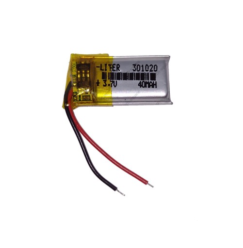 Nabíjateľná batéria Mp3 Bluetooth RC 301020 40mAh