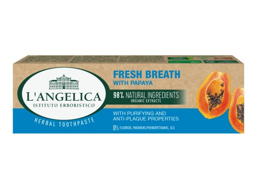L'ANGELICA ČERSTVÝ DYCH S PAPAJA ANTI-PLAQUE 75ml