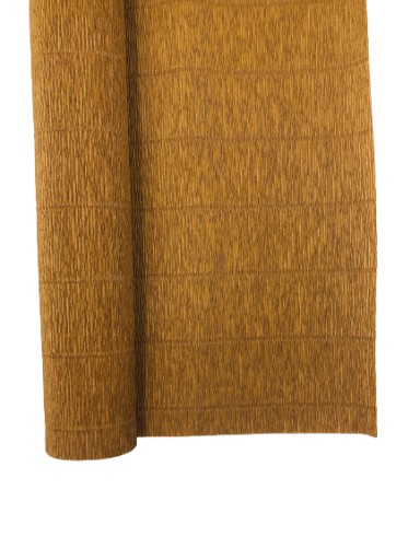 Krepový papier Taliansky krepový 180 g hodvábny papier č. 567 orechovo hnedý