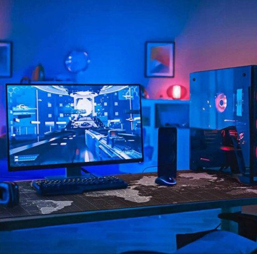 VEĽKÁ KLÁVESNICA PODLOŽKA POD MYŠ PRE CELÝ STOL GAMING 90X40CM XXL
