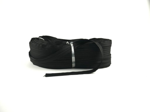 Zips páska Zips 5mm ČIERNA - 1mb + 2 Zipsy