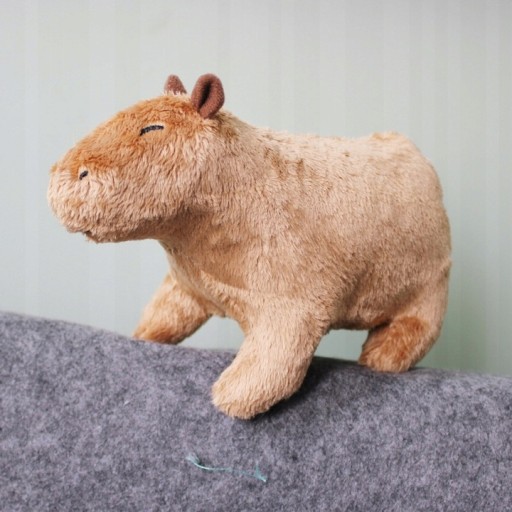 MASKOT PLYŠOVÁ HRAČKA KAPYBARA TMAVOHNEDÁ 20cm