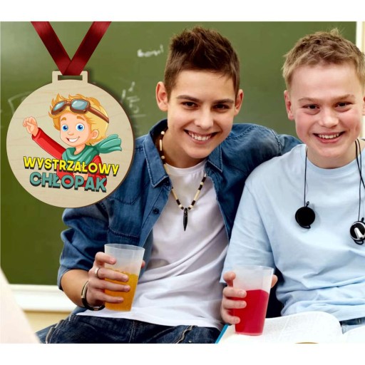 tlačená medaila. NÁDHERNÝ CHLAPEC