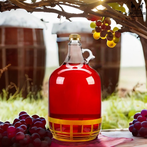 GĄSIOR 5l DÁMSKA BALÓNOVÁ FĽAŠA VÍNA + VRCH
