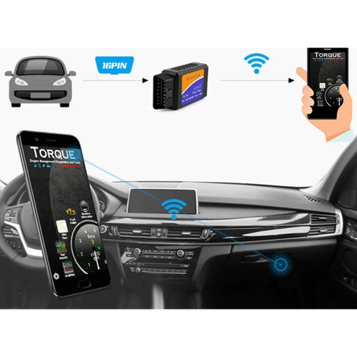 OBD2 DIAGNOSTICKÉ ROZHRANIE ELM 327 PROFESIONÁLNY TESTER BLUETOOTH