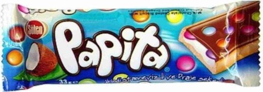 PAPITA kokosová modrá 33g