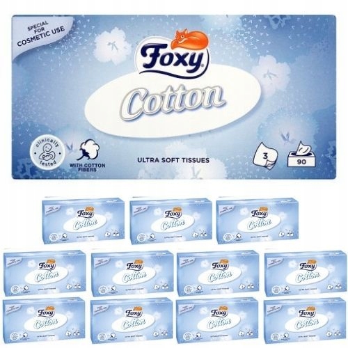 Foxy Cotton ultra jemné obrúsky 90 ks.