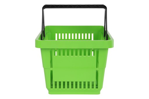 Nákupný košík 22 litrov /SVETLOZELENÁ/