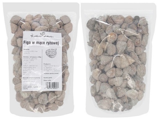 FIGA V RYŽOVEJ MÚKE 500g PRÍRODNÁ BEZ KONZERVAČNÝCH LÁTOK ZDRAVIE KUCHYŇA