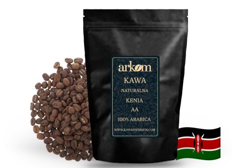 Prírodná zrnková káva Arabica Kenia 100g