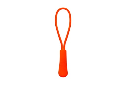 Zipsový štítok, ORANŽOVÝ, 10 KS.
