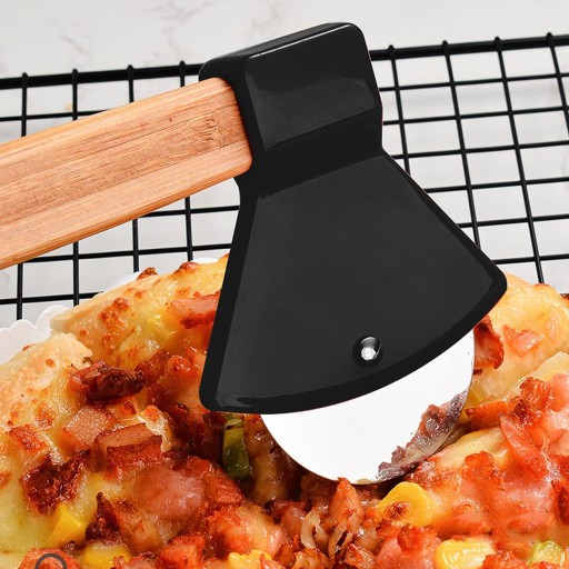 OKRUHOVÝ NÔŽ NA PIZZU, REZANIE PIZZY, SEKERY, AX