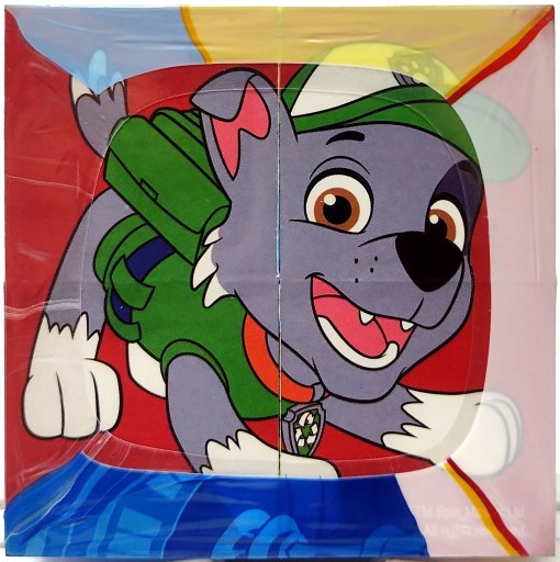 PAW PATROL Logická kocka Puzzle 8 dielikov 7x7cm