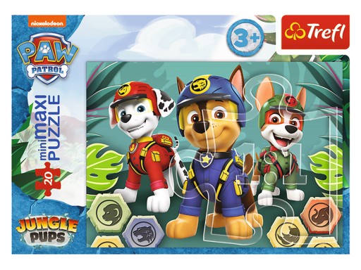Puzzle 20 miniMaxi Veselých psíkov TREFL