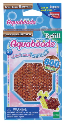 Aquabeads Hnedé Jewel Beads 32738