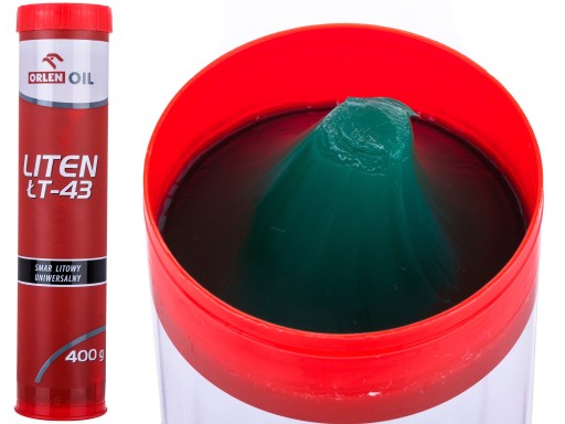 Orlen ŁT-43 univerzálny lítiový tuk 400g kartuša