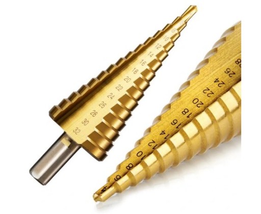 KROKOVACÍ KUŽELOVÝ VŔTAČ HS TYTAN 4-32mm VŔTAČKY