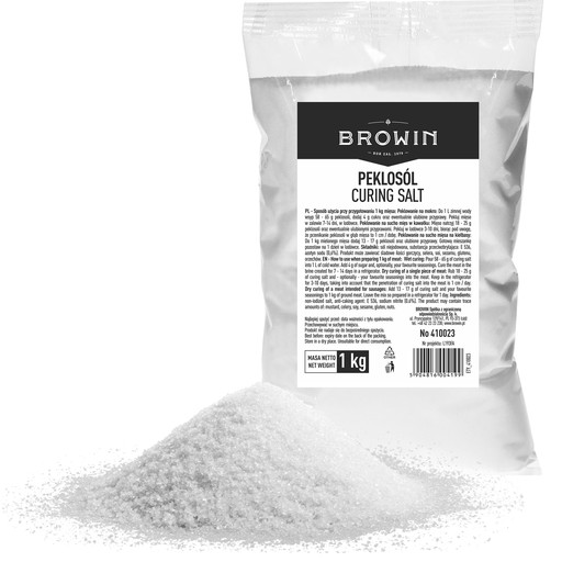 Nakladacia soľ na morenie Browin Pickling Salt 1KG
