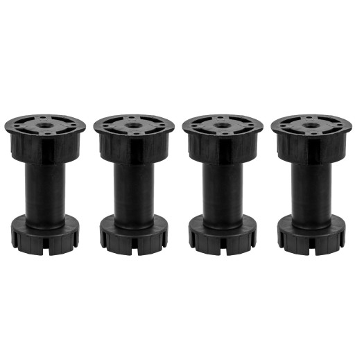 4x KUCHYNSKÉ NOŽKY NÁBYTKU NOHA V=100 MM