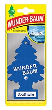 Vôňa WUNDER-BAUM SPORT, osviežovač vzduchu na vianočný stromček