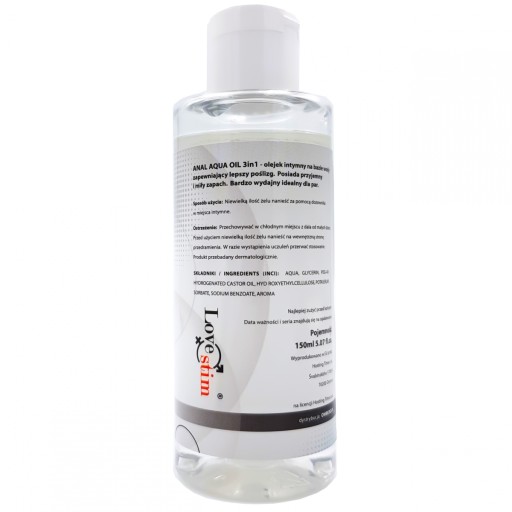 EFEKTÍVNE ANÁLNE lubrikanty 150 ml NA VODNEJ BÁZE MÔŽE BYŤ POUŽITÉ S PRÍSTROJMI