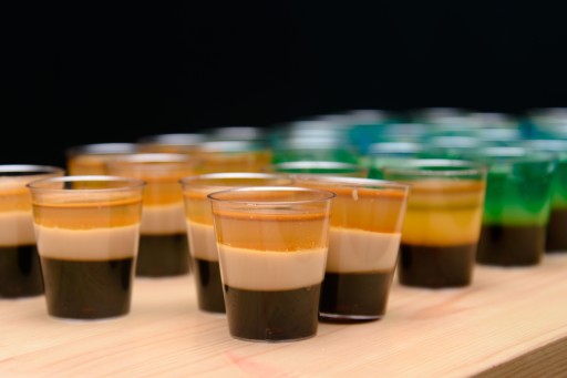 PLASTOVÉ POHÁRE 40ml REUSE pohár na vodku 50 ks