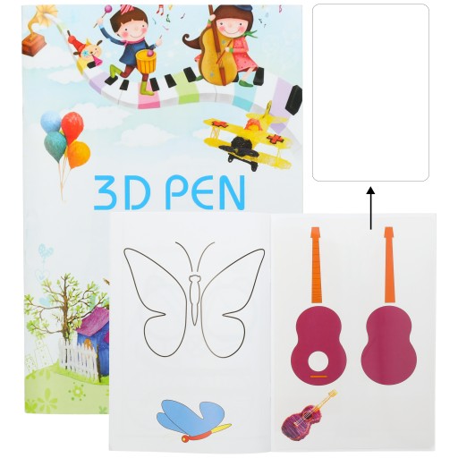 KNIHA SO ŠABLONAMI PRE 3D TLAČ PEROM 40