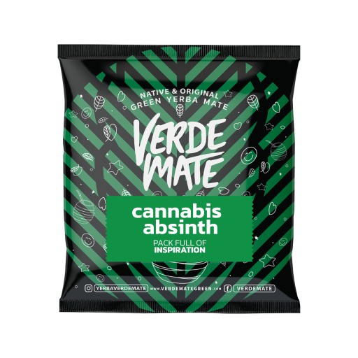 Yerba Verde Mate Cannabis Absinth vzorka 50g