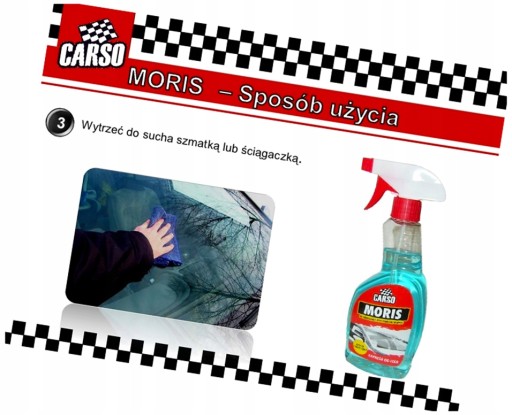 CARSO MORIS ROZMRAZOVAČ OKIEN VÝKONNÝ ATOMIZÉR 500ml