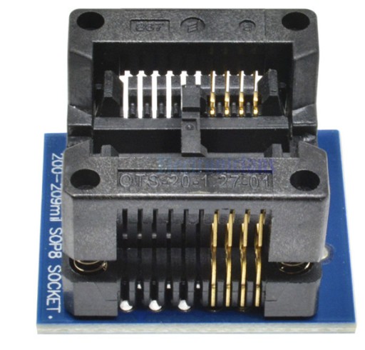 Adaptér SOP8 200mil na DIP8