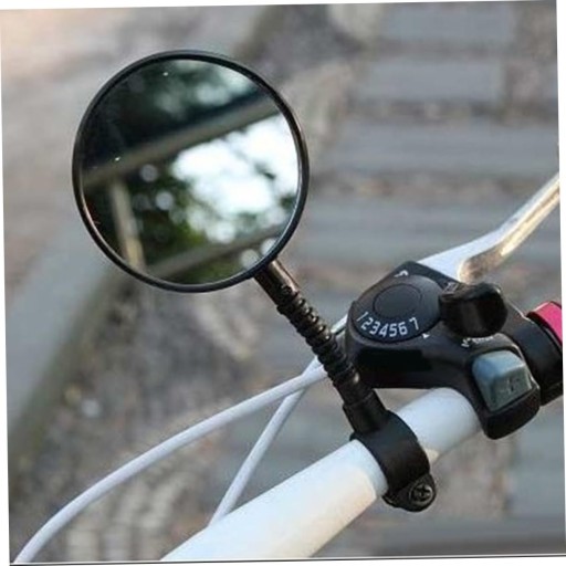 ZRKADLO NA BICYKEL NA BICYKEL, RIADTIKÁ, okrúhle, SPÄŤ, NASTAVITEĽNÉ