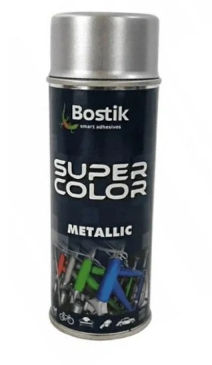 BOSTIK SILVER Super Color Metalický lak 400 ml
