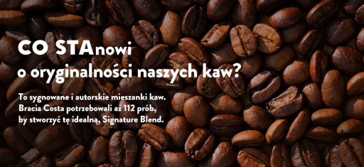 Káva pre NESPRESSO COSTA Signature Blend Espresso