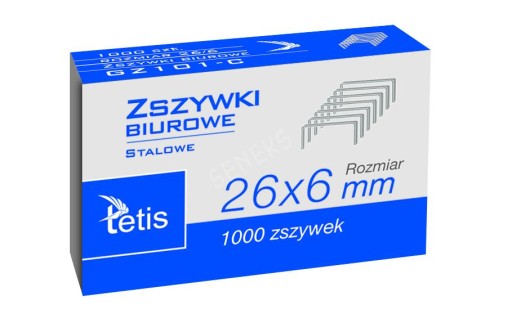 STOPLE TETIS 26/6 10*1000 GZ101-C
