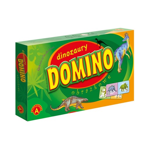 ALEXANDER DOMINO - VZDELÁVACIA HRA DINOSAURY 4+