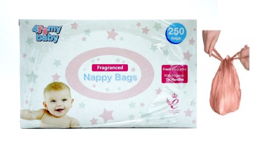 Vrecia na plienky Fresh Nappy Odour 250 ks UK