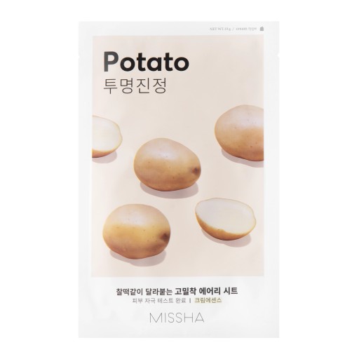 Missha Airy Fit Sheet Mask Upokojujúca maska so zemiakmi