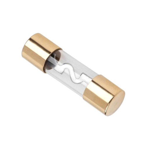AGU SKLENENÁ POISTKA 50A 10,3X38MM ZLAT