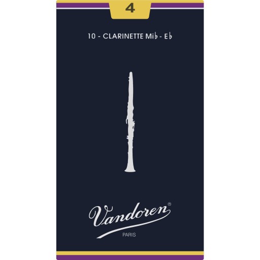 Klarinetový plátok Es Eb 4 Vandoren Classic Blue CR114 1 ks.