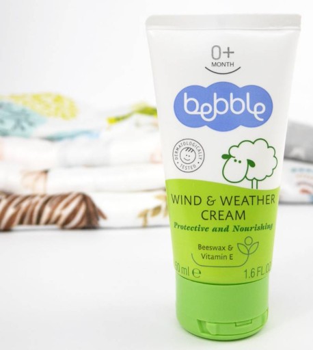 Zimný krém na tvár pre bábätká s ochranou proti vetru a mrazu 50ml BEBBLE