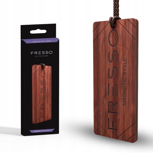 FRESSO MAGNETICKÝ ŠTÝLOVÝ PRÍvesok s vôňou do auta