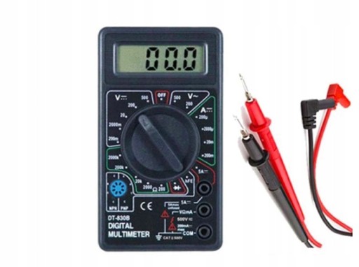 AUTOMATICKÝ IHLOVÝ MULTIMETER N4Y84 DIGITAL METER
