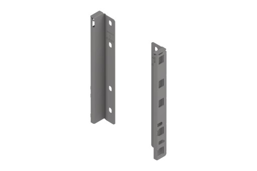 BLUM ZB4E000S Drevený nástenný držiak MERIVOBOX výška E (209 mm) šedá
