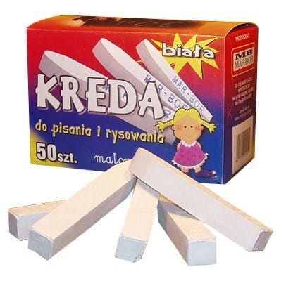 MAR-BOR tabuľová krieda 50 ks.