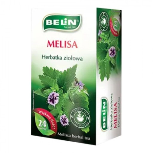 Bylinný čaj Belin Melisa - 24 vrecúšok