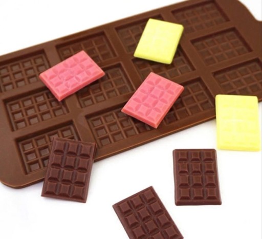 VIANOČNÁ SILIKÓNOVÁ FORMA NA ČOKOLÁDU, MINI ČOKOLÁDOVÁ TORTA, VOSKOVÉ SVIEČKY