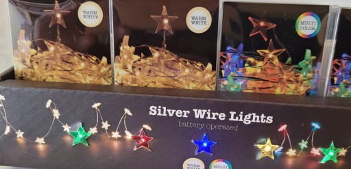 GARLANDOVÉ LAMPY VIANOČNÉ SVIETIDLÁ LED 2XAA
